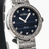 GEOVANI - Swiss Diamond Watch - GOL577-SS-DD-9  Swiss Quartz 27.5mm. GOL577 50m (5 ATM, 169 ft)