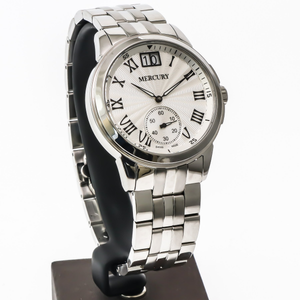 Mercury - Swiss Watch - ME425-SS-1  Swiss Chronograph Quartz 42 mm  ME425 50m (5 ATM, 169 ft)