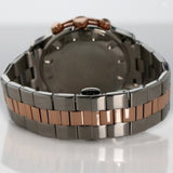 Optima Swiss Chronograph Watch 45mm Stainless Steel PVD Rose Gold Quart 5ATM