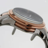 Optima Swiss Chronograph Watch 45mm Stainless Steel PVD Rose Gold Quart 5ATM