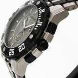 Mercury Swiss 44mm Stainless Steel Quartz Chronograph Watch 5ATM ME10225