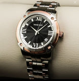 Mercury Swiss 39mm Stainless Steel & Rose Gold Quartz Watch 10ATM ME10240