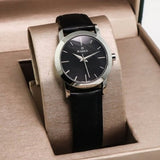 Rama Womens Black & Silver 28mm Swiss Quartz Watch Stainless Steel 3ATM  RAL213