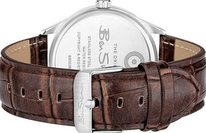 Ben Sherman Men Watch • Stainless Steel • 43mm • Quartz • 3ATM • BS022BR