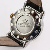 Optima • Swiss Watch • Stainless Steel • Quartz • 38mm • 5ATM • OSL295