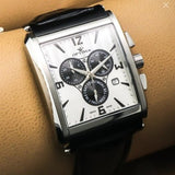 Optima Swiss Chronograph Watch 38x48mm Stainless Steel Quartz 3ATM OSC218
