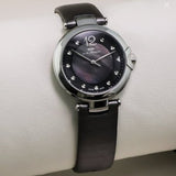 Murex Swiss Watch 32mm Stainless Steel Quartz Black Mother Of Pearl 5ATM MUL549