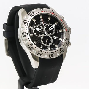 Optima • Swiss Chrono Watch • Stainless Steel • 45.36mm • Quartz • 5ATM • OSC339