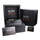 RSW "Legacy" 40mm Swiss Automatic Watch 42Hr 10ATM Stainless Steel RSWA164