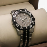 Mercury Swiss 44mm Stainless Steel Quartz Chronograph Watch 5ATM ME10225