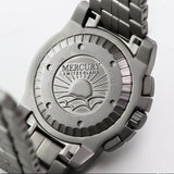 Mercury Swiss 44mm Stainless Steel Quartz Chronograph Watch 5ATM • ME10225