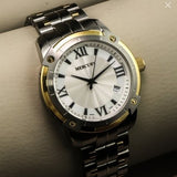Mercury Swiss Watch 38.5mm Stainless Steel & PVD Gold Quartz  10ATM ME10240