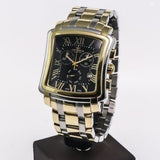 Optima Swiss Watch Mens 38mm PVD Gold & Stainless Steel Quartz 3ATM OSC199
