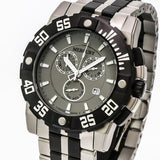 Mercury Swiss 44mm Stainless Steel Quartz Chronograph Watch 5ATM ME10225