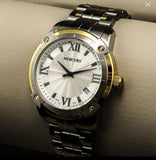 Mercury Swiss Watch 38.5mm Stainless Steel & PVD Gold Quartz  10ATM ME10240