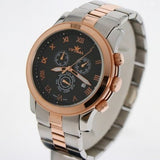 Optima Swiss Chronograph Watch 45mm Stainless Steel PVD Rose Gold Quart 5ATM