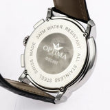 Optima Swiss Chronograph Watch 46mm Stainless Steel Quartz 3ATM OSC392