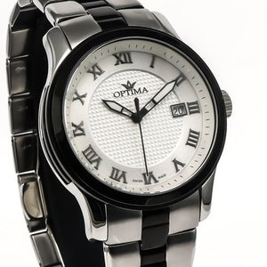 Optima • Swiss Watch • Stainless Steel • 43mm • Quartz • 3ATM • OSM234