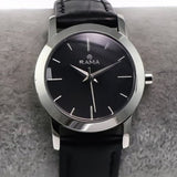 Rama Womens Black & Silver 28mm Swiss Quartz Watch Stainless Steel 3ATM  RAL213
