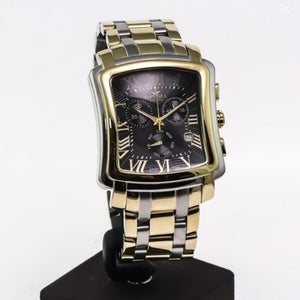 Optima Swiss Watch Mens 38mm PVD Gold & Stainless Steel Quartz 3ATM OSC199