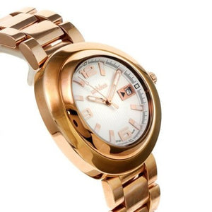 Geovani Swiss 44mm Stainless Steel PVD Rose Gold Quartz Watch 3ATM GOB511