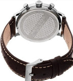AKRIBOS XXIV • Stainless Steel Quartz 42mm Dual Tim • • Blue