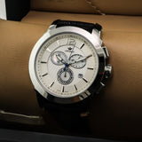 Optima • Swiss Chronograph Watch • Stainless Steel • Quartz • 46mm • OSC391