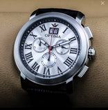 Optima Swiss Chronograph Watch 46mm Stainless Steel Quartz 3ATM OSC392