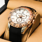 Optima • Swiss Chronograph Watch • Stainless Steel Quartz • 47mm • 5ATM • OSC342