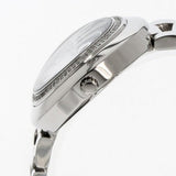 Geovani Swiss 38mm Stainless Steel Quartz Watch Gemset Bezel 3ATM GOL511