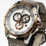 Optima • Swiss Chronograph Watch  • Stainless Steel Quartz • 45mm • OSC281-SRL-1