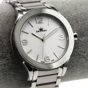 Optima • Swiss Watch • Stainless Steel • Quartz • 39mm • 5ATM • OSL352