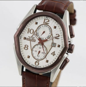 OPTIMA • ME1080-RCX-S-1 • 42x44.5mm • Swiss Watch  • Date SubDay • Dual Time