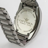 Optima Swiss Chronograph Watch 40.9x48.2mm Stainless Steel Quartz  3ATM OSC110