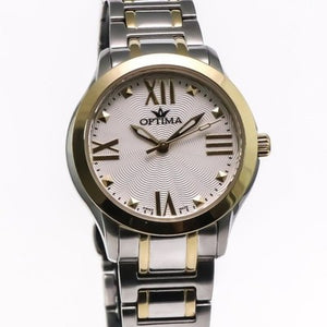 Optima Swiss Watch Stainless Steel Quartz 31mm 5ATM OSL269