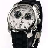 Optima Swiss Chronograph Watch 43mm Stainless Steel Quartz 5ATM OSC275