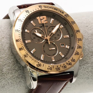 Optima • Swiss Chronograph Watch • Stainless Steel • 44.5mm • Quartz • OSC321