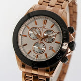 Optima Swiss Chronograph Watch 42.5mm PVDRose Gold Stainless Steel Quartz OSC210