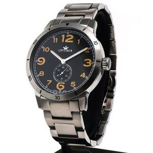 Optima • Swiss Watch • Stainless Steel • 47.5mm • Quartz • 5ATM • OSM433