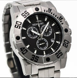 Mercury Swiss 44mm Stainless Steel Quartz Chronograph Watch 5ATM • ME10225