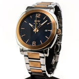 RSW Swiss Watch 46.8mm Rose Gold & Stainless Steel Quartz 5ATM RSWM116