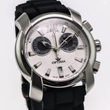 Optima Swiss Chronograph Watch 43mm Stainless Steel Quartz 5ATM OSC275