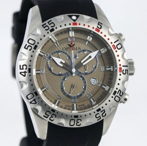 Optima • Swiss Chronograph Watch • Stainless Steel • 47mm Quartz • OSC342 • 5ATM