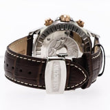 Mercury Swiss Chronograph Watch 46mm Stainless Steel & PVD Rose Gold Quartz 5ATM