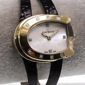 Catena - Swiss Diamond Watch - B001HCD11 Quartz
 37mm B001HCD11 50 m (5 ATM / 169 ft)