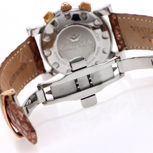 Optima - Swiss Watch - OSL245-SRL-1
 Swiss-made multifunction Ronda 38 mm OSL245 30 meters (3 ATM / 100 feet)