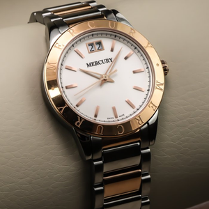 Mercury - Swiss Watch - ME340-SR-1 Swiss Quartz 36 mm ME340 50m (5 ATM, 169 ft)