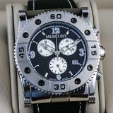 MERCURY - Swiss Watch - ME1060-SL-3
 Swiss Chronograph Quartz 45 mm ME1060 30 meters (3 ATM, 100 feet)