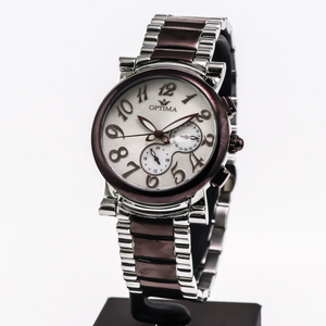 Optima - Swiss Watch - OSL245-SC-1
 Swiss-made multifunction Ronda 38 mm OSL245 30 m (3 ATM / 100 ft)