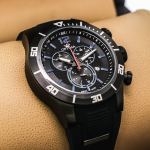 Optima - Swiss Chronograph - OSC382-BX-3  Swiss Quartz Chronograph 46.2mm OSC382 50 m (5 ATM / 169 ft)